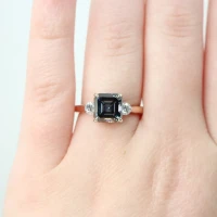 /public/photos/live/Asscher Cut Dark Grey Moissanite Three Stone Wedding Ring 820 (1).webp